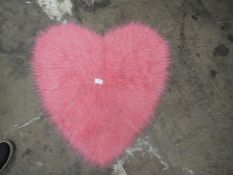 *Pink Heart Rug