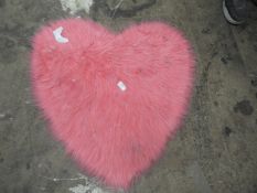 *Pink Heart Rug