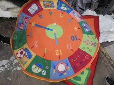 *Clock Face Rug