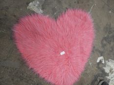 *Pink Heart Rug