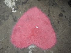 *Pink Heart Rug