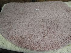 *Circular Rug (as per photograph)