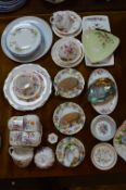 Royal Crown Derby Part Tea Set plus Aynsley Part T