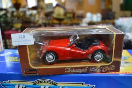 Saico Triumph TR3A 1960 Diecast Model Car