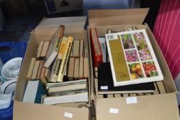 Two Boxes of Hardback Books