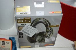 *Plantronics Rif400 Camo Gaming Headset