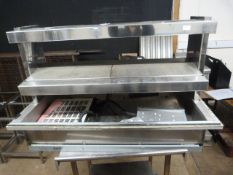 *Countertop Food Warmer with Overhead Head Lamp