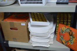 *Flatpack Chocolate Advent Calendar Boxes with Inserts and Out Case