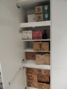 *Contents of Cupboard to Include Twenty Boxes of Assorted Glassware, Crockery, etc.