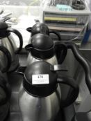 *Three Insulated Stainless Steel Coffee Jugs