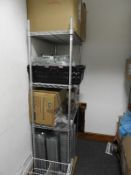 *Vogue Wire Pot Rack 45cm deep, 90cm wide, 180cm tall