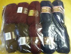 Ten Assorted Rolls of Wool