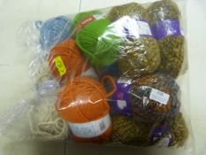 10 Assorted Balls of Wool
