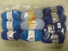 10 Balls of Blue Wool
