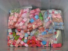 Assorted 3m Strips of Fabric