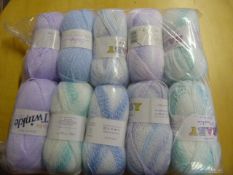 Ten Rolls of Mixed Wool