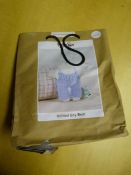 Make Your Own Knitted Boy Bear Set