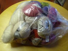 Twenty Five Small Rolls of Wool