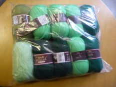 10pk of Green Wool