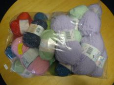 35 Assorted Balls of Wool