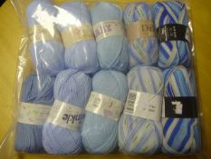 Ten Assorted Rolls of Wool