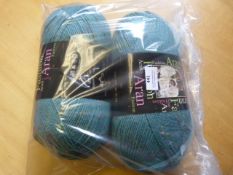 2pk of Green Wool (Large)