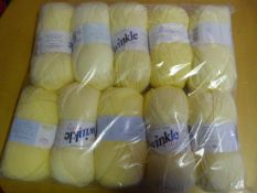 Ten Rolls of Yellow Wool
