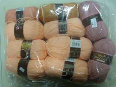 10 Balls of Cream Wool