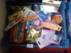 Box of Knitting Needles, Accessories, etc.