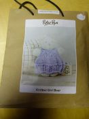 Make Your Own Knitted Girl Bear Set