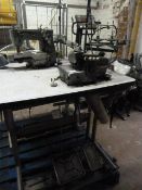 Eucomac Overlocker on Rimoldi Table