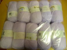 Ten Rolls of Purple Wool