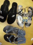 Three Pairs of Ladies Shoes