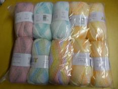 Ten Rolls of Mixed Wool