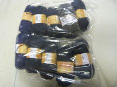 10 Balls of Black Wool