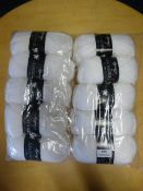 Ten Balls of White Wool