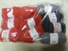 10 Assorted Balls of Wool