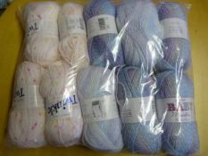 Ten Rolls of Mixed Wool