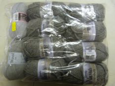 10 Balls of Grey Wool