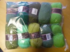 10pk of Green Wool