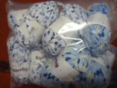 Ten Assorted Rolls of Wool