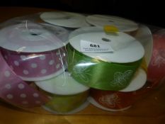 Eleven Spools of Ribbon