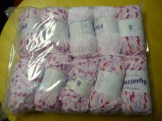 Ten Assorted Rolls of Wool