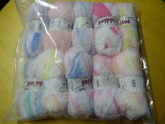 Ten Assorted Rolls of Wool