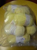 Ten Rolls of Yellow Wool