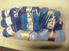 10 Balls of Blue Wool