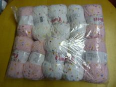 Ten Rolls of Mixed Wool