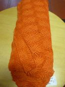 Roll of Coral Crochet Lace Material