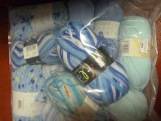 Ten Assorted Rolls of Wool