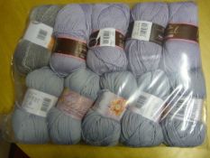 Ten Assorted Rolls of Wool